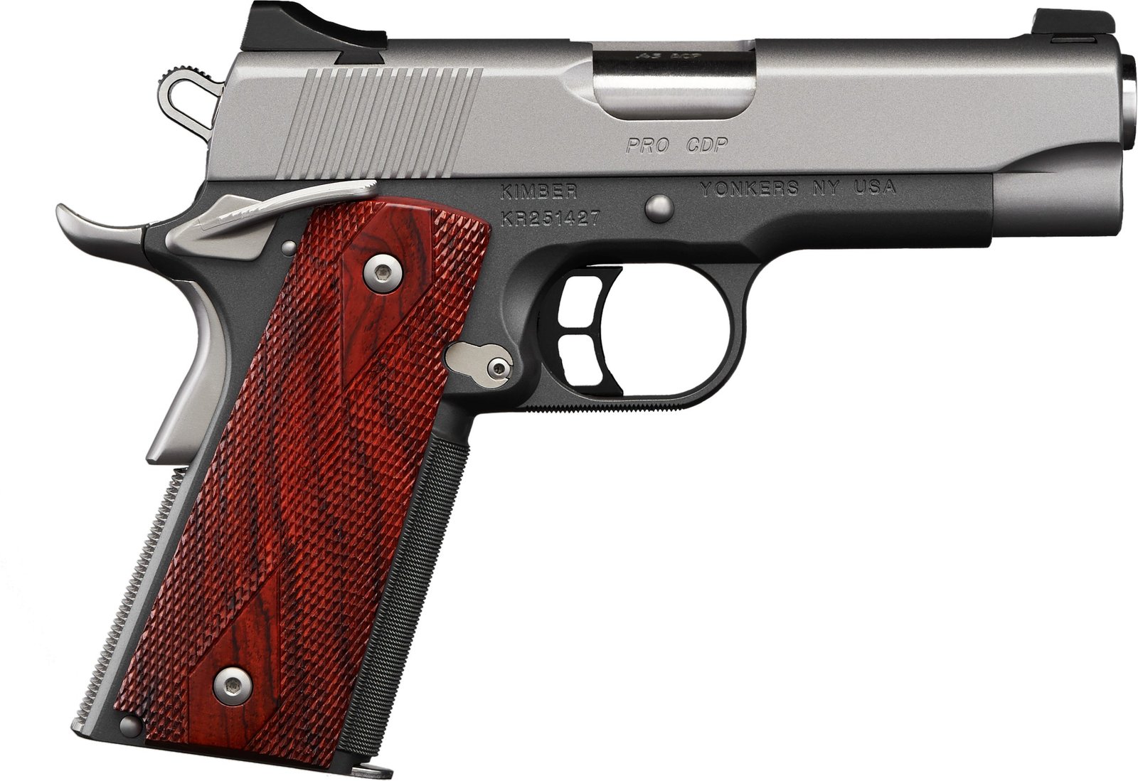 KIMBER PRO CDP 45ACP SS/GRY 4" 7+1 #
