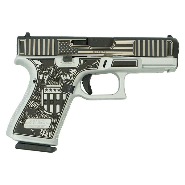 glock g19 gen5 9mm 15 round trump edition take america back