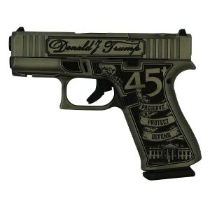 exclusive glock 43x mos trump 2024 edition: own a piece of history