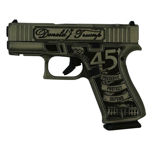 exclusive glock 43x mos trump 2024 edition: own a piece of history