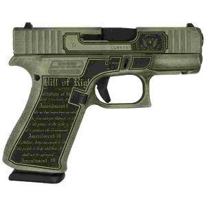 https3a2f2fmedia.chattanoogashooting.com2fimages2fproduct2fglux4350201frt242fglock 43x trump 24 crushed silver distressed 9mm luger 10rd mag 2 3 4 barrel glux4350201frt2.jpg