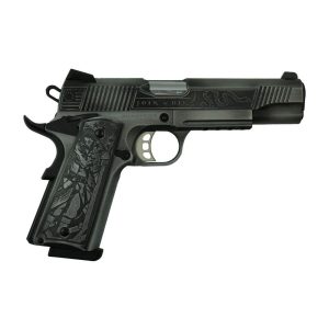 cssi exclusive custom engraved 1911 duty ss45r .45 acp full size 1911 s upgraded rail liberty or death sd1911dss45rld