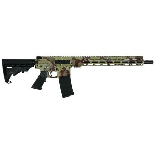 discover the s&w m&p15 sport iii: chocolate chip camo rifle with 30rd magazine