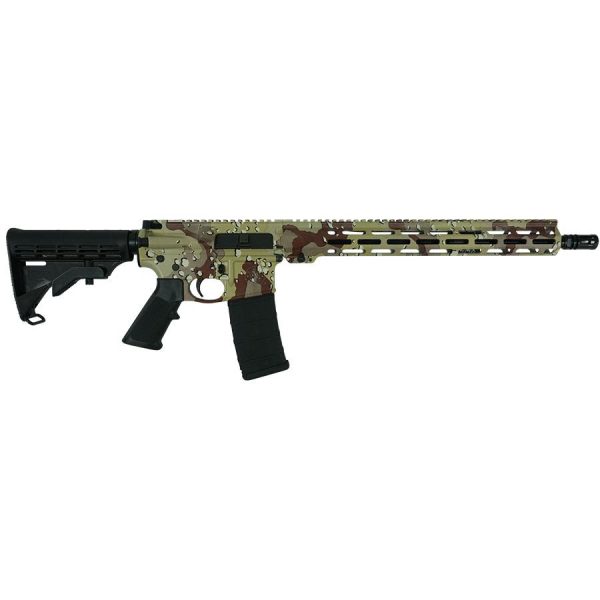 discover the s&w m&p15 sport iii: chocolate chip camo rifle with 30rd magazine