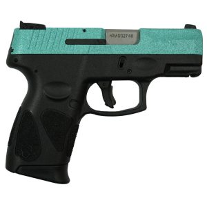 custom glock g43 subcompact pistol 9mm revolution engraved frame brown glui4350201rev firearm