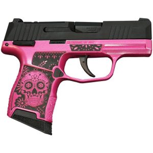 https3a2f2fmedia.chattanoogashooting.com2fimages2fproduct2fxi640164skp2fsig p365 380 bss ms nitron pistol sugar skull medusa pink xi640164skp right.jpg