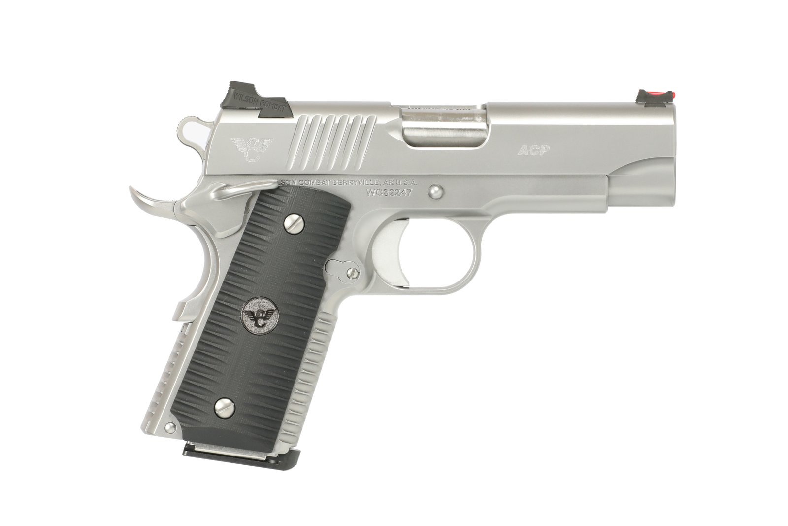 WILSON COMBAT ACP 45ACP 4" 8+1 SS AMBI