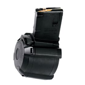 https3a2f2fmedia.chattanoogashooting.com2fimages2fproduct2fzzmag576blki2fmagpul pmag d 60 ar m4 rifle magazine black polymer 5 56x45mm nato 60 rd.jpg