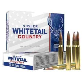 https3a2f2fmedia.chattanoogashooting.com2fimages2fproduct2fno401252fnosler whitetail country 30 06 165gr ammo for deer season natchez no40125.jpg