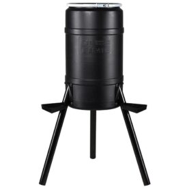 buckeye 210lbs gravity feeder durable & low maintenance feedin
