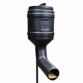discover the ultimate feeding solution: 80lb t post gravity feeder for efficient wildlife management