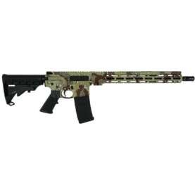 discover the s&w m&p15 sport iii: chocolate chip camo rifle with 30rd magazine