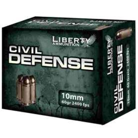 https3a2f2fmedia.chattanoogashooting.com2fimages2fproduct2fivlacd100322fliberty civil defense handgun ammunition 10mm auto 60 gr schp 2400 fps 20 ct ivlacd10032