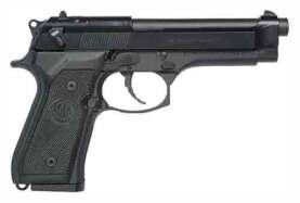 BERETTA M9 9MM 4.9" 10RD FS - BLACK MATTE POLY