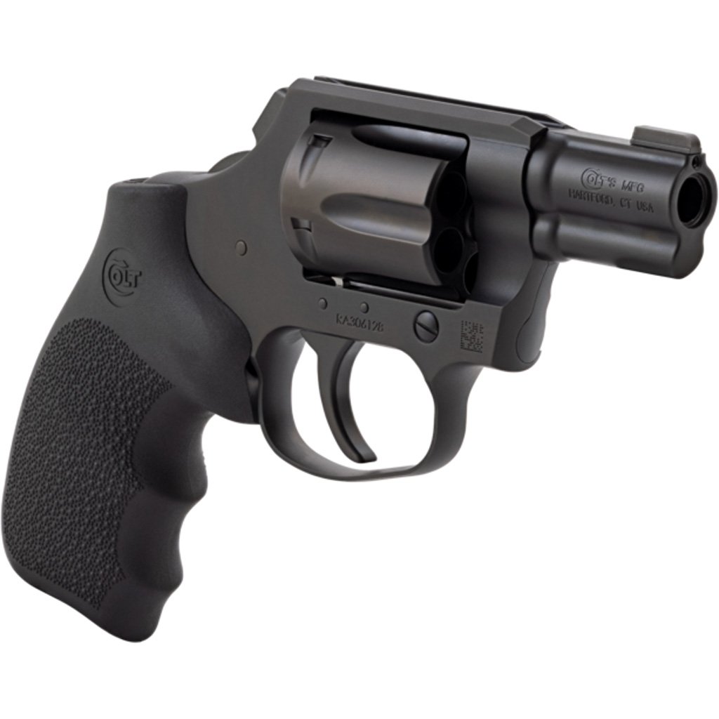 Colt Night Cobra Revolver 38 SPL 2 in. Black DLC w/Hogue Grip 6 rd. - Image 2