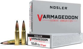 NOSLER VARMAGEDDON 7.62X39 - 123GR FBT 20RD 10BX/CS