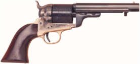 CIMARRON 1860 RICHARDS-MASON - 38SPL 5.5" FS CC/BLUED WALNUT