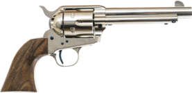 STAND MFG SAA 45 LC 5.5" BBL - NICKEL PLATED 1 PIECE GRIP