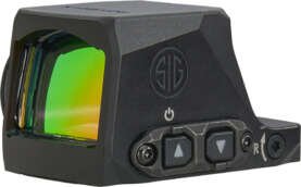 SIG ENCLOSED REFLEX SIGHT - ROMEOX COMPACT CIRCLE DOT BLK
