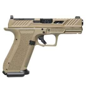 Shadow Systems CA Compliant XR920 Handgun 9mm Luger 10rd Magazine(2) 4" Spiral Black Barrel FDE Grip/Slide