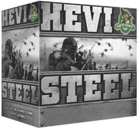 HEVI-Shot HEVI-Steel Shotshells 12 ga 3-1/2" 1-3/8oz  1550 fps #2 25/ct