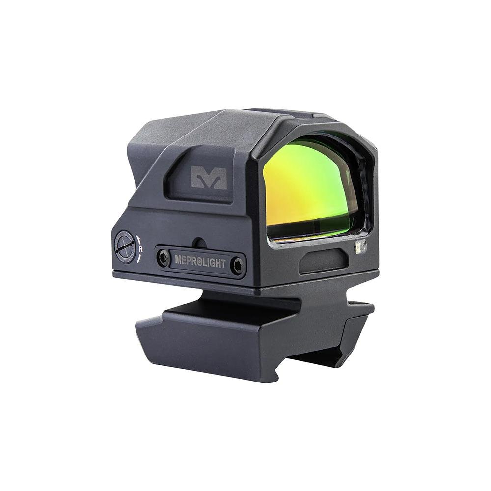 Mepro MCO PRO Closed Emitter Carbine Optic Red Dot Red 3 Segment 2/68 MOA Speed Ring Black
