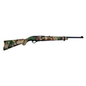 Ruger 10/22 "Woodsman" Rifle .22LR 10rd Magazine 18.5" Barrel Woodland Camo Stock