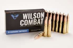 Wilson Combat Rifle Ammunition 300 Blackout | 220gr Sierra HPBT 1025 FPS - 16 in Barrel (Subsonic) 20/Box