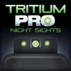 Truglo Tritium Pro Night Sights Fit Walther PPS (except M2) - White Outline Front/Rear Green