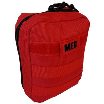 Elite First Aid Tactical Individual First Aid Kit (IFAK) - Red