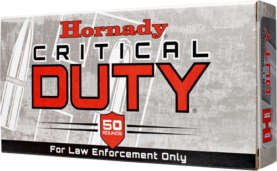 HORNADY CRITICAL DUTY 40 SW - 175GR FLEXLOCK 50RD 10BX/CS