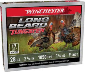 WINCHESTER LONG BEARD TS17 - 28GA 2.75" 1-1/4OZ #9 5RD