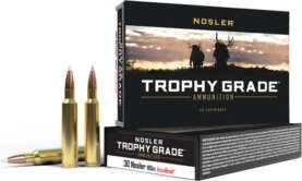 NOSLER TROPHY GRADE 30 NOSLER - 180GR ACCUBOND 20RD 10BX/CS