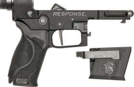 S&W RESPONSE 9MM PCC RIFLE - FLEXMAG KITS 23RD ADJ STK BLK