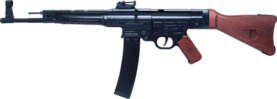 BL MAUSER STG44 22LR 16.5" - 25-SH NATURAL WOOD STOCK BLACK