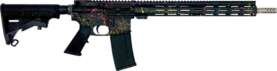 GLFA AR15 SPLATTER 223 WYLDE - 16" S/S BBL BLACK SPLATTER
