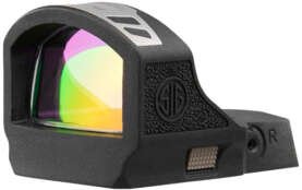 SIG OPEN REFLEX SIGHT ROMEO RS - RED CIRCLE DOT BLACK