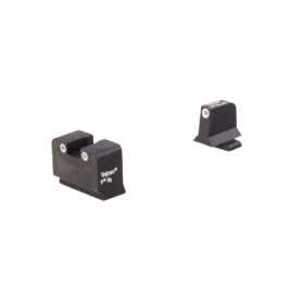 Trijicon Bright & Tough Suppressor Sight Set for Sig Saer 9mm/.357 SIG Green with White Front and Rear
