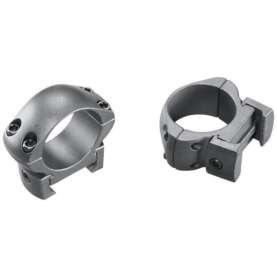 Weaver 2-Piece Grand Slam Steel Top Mount Scope Rings 1" Medium Matte (Windage Adjustable)