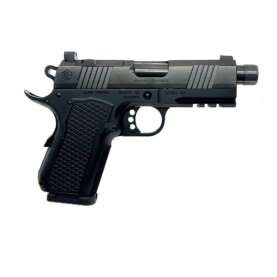 Alpha Foxtrot AF1911 S15 Polished Handgun 9mm Luger 15rd Magazine 3.5" Threaded Barrel RMSc Optic Cut