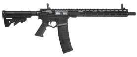ATI ALPHA MAXX AR Rifle - Black | 5.56 NATO | 16" Barrel | 15" M-LOK Rail | 60rd | Flip-Up Sights