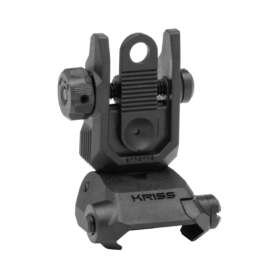 KRISS USA REAR FLIP-UP SIGHT BLK POLY