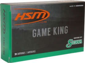 HSM 7MM RUM 160GR SBT - GAME KING 20RD 20BX/CS