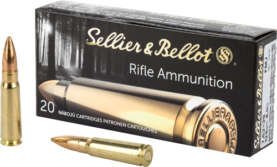 S&B 7.62X39 123GR FMJ - 20RD 30BX/CS