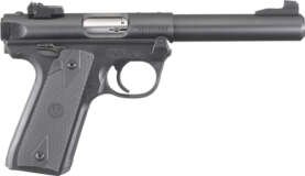 RUGER MARK IV 22/45 22LR - 5.50" ADJ. BLUED POLYMER