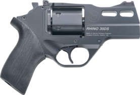 CHIAPPA RHINO 30SA 357MAG - 3" ADJ. SIGHT BLACK/RUBBER