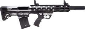 GFORCE ARMS GFY1 AR-12 12GA 3" - 18.5" 5RD GREYSCALE US FLAG