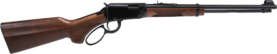 HENRY H1 WESTERN LEVER RIFLE - 22/S/L/LR 18.5" BLUED WALNUT
