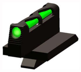 HIVIZ LITEWAVE FRONT SIGHT FOR - RUGER GP100 3-LITEPIPES