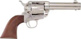 CIMARRON PISTOLERO 9MM - FS 4.75" NICKEL/WALNUT